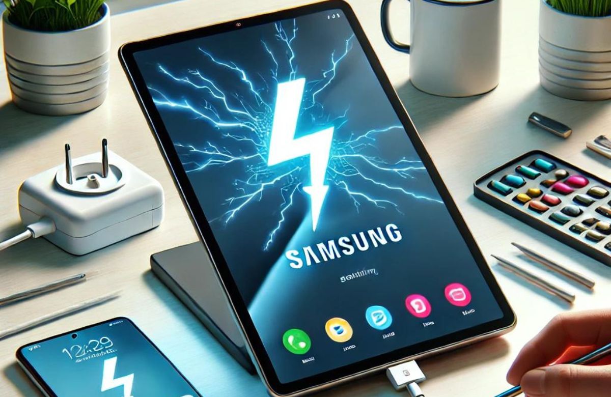 Samsung Tablet Shows Lightning Bolt But Not Charging How To Fix It?